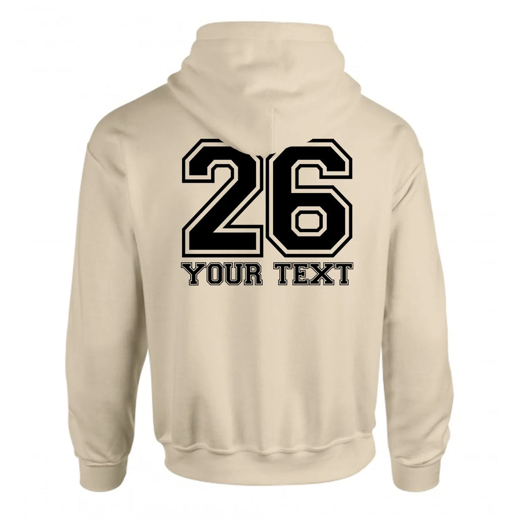 26 Back Print w/ Name Personalisation